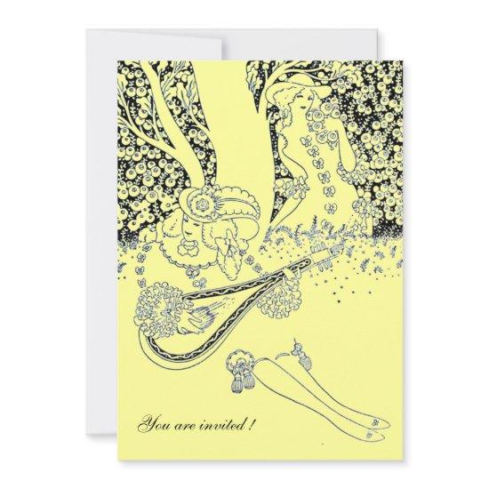 ROMANCE /ROMANTIC LOVERS BLACK YLLOW WEDDING PARTY