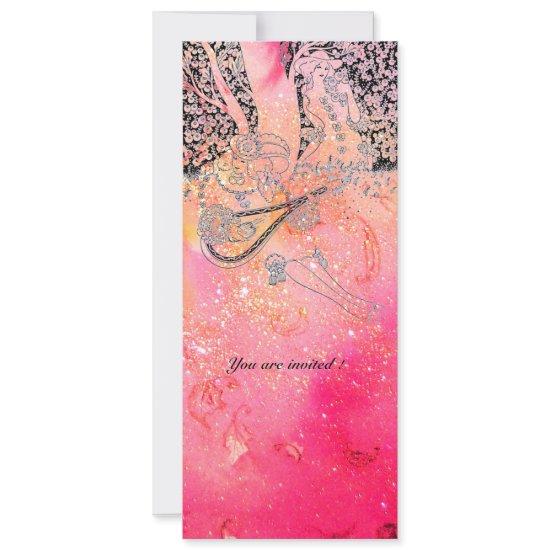ROMANCE/ ROMANTIC LOVERS IN PINK FUCHSIA SPARKLES