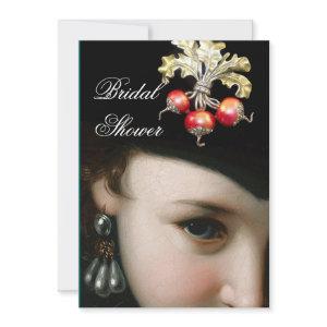 ROMANTIC WOMAN,ANTIQUE JEWELS,PEARLS BRIDAL SHOWER