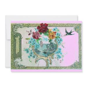 ROMANTICA 3 Floral Blue Pink Wedding Party
