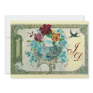 ROMANTİCA 3 MONOGRAM gold metallic paper