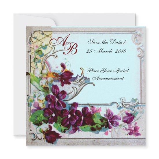 ROMANTICA  4 MONOGRAM ,Blue