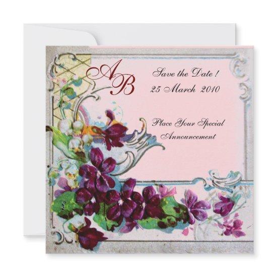 ROMANTICA  4 MONOGRAM, Pink