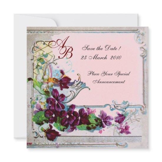 ROMANTICA  4 MONOGRAM, Pink