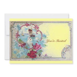 ROMANTICA,Elegant Classy Wedding Party, pink blue