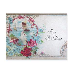 ROMANTICA SAVE THE DATE ANNOUNCEMENT POSTCARD