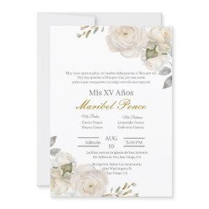 Rosa blanca Quinceanera