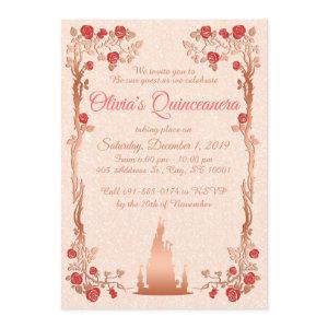Rose Gold Fairytale Quinceanera