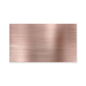Rose Gold Metallic Shimmer Blank Place Card