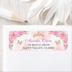 Rose Gold Quinceanera Miss Quince 15 Anos Birthday Label