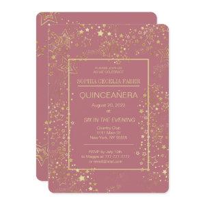 Rose Gold Quinceañera Party