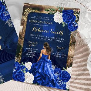 Royal Blue Grand Palace Quinceañera Princess