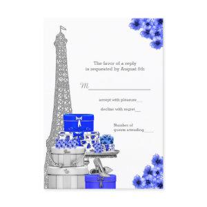 Royal Blue Paris RSVP