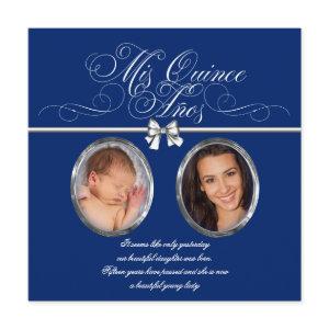 Royal Blue Photo Quinceanera