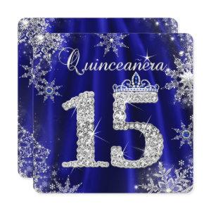 Royal Blue Quinceanera 15th Elite Elegant Birthday