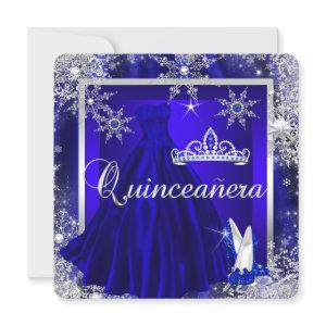 Royal Blue Quinceanera 15th Elite Elegant Birthday