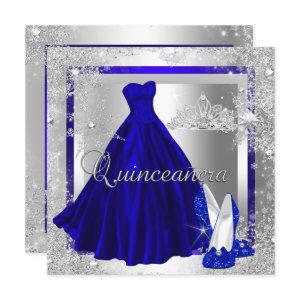 Royal Blue Quinceanera 15th Elite Elegant Birthday