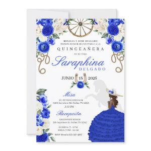 Royal Blue Western Sombrero Mariachi  Quinceañera