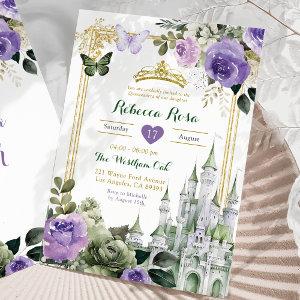 Royal Castle Lilac Purple Sage Green Quinceañera