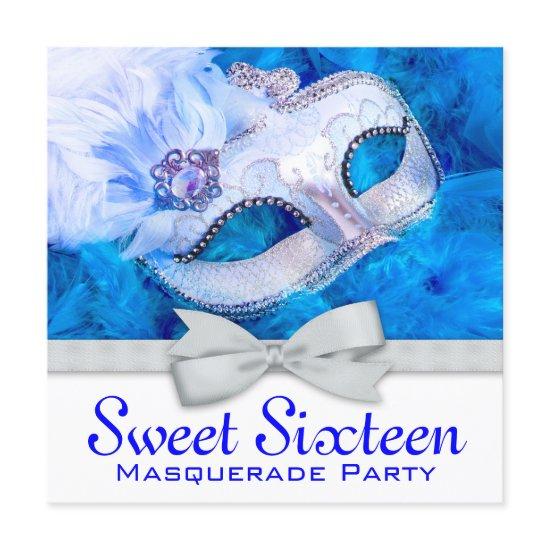 Royal Navy Blue Masquerade Party