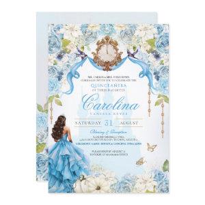 Royal Princess Cinderella Quinceañera Light Blue