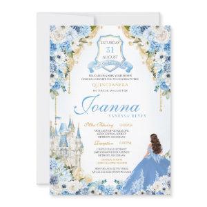 Royal Princess Light Blue Cinderella Quince V4