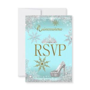 RSVP Quinceanera 15 Silver Teal Gold Elite