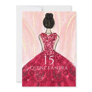 Ruby Red Princess Dress Quinceanera Party