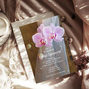 Rustic Orchid Elegance Quinceanera Barn Party