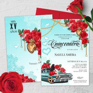 Sacred Heart Quinceanera Lowrider Chola Chicana