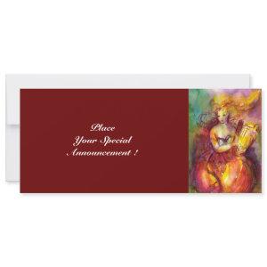 SAPHO , bright red yellow green
