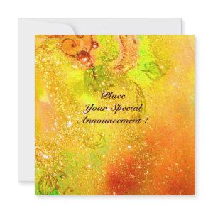SAPPHO ,DANCE ,MUSIC AND POETRY, Gold Sparkles Announcement