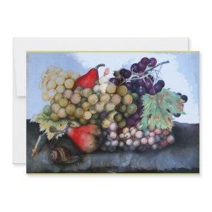 SEASON'S FRUITS 1 - GRAPES AND PEARS ANNOUNCEMENT