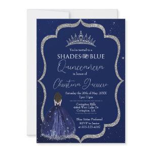 Shades of Blue Quinceañera Birthday