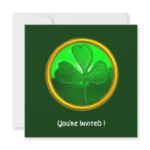 Shamrock detail from SAINT PATRICK'S CELTIC HEART