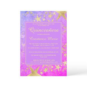 Shiny Stars Quinceanera