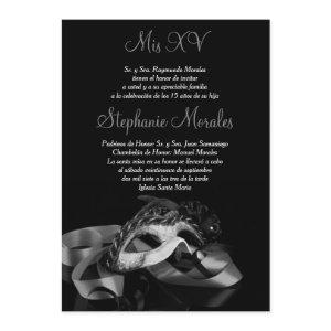 Silver Masquerade Quinceanera