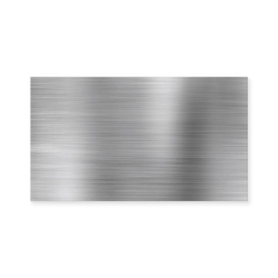Silver Metallic Shimmer Foil Blank Place Card