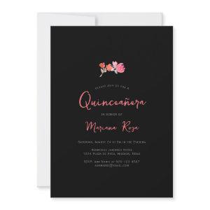 Simple Modern Quinceanera Birthday Party