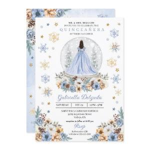 Snow Globe Princess Winter Wonderland Quinceañera