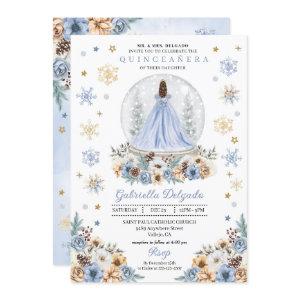 Snow Globe Princess Winter Wonderland Quinceañera