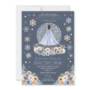 Snow Globe Princess Winter Wonderland Quinceañera
