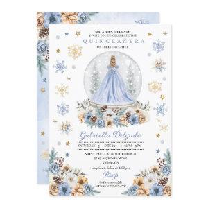 Snow Globe Princess Winter Wonderland Quinceañera