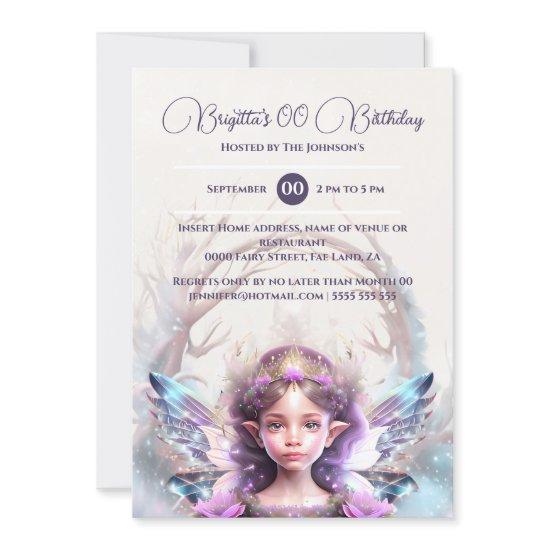 Snow princess pink fairy magical enchanted winter