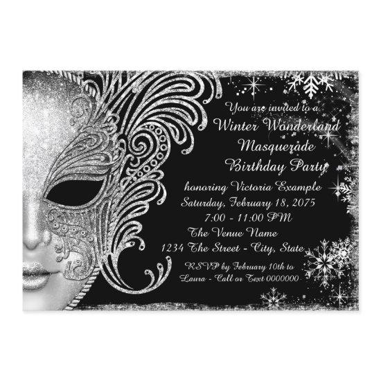 Snowflake Winter Wonderland Birthday Party