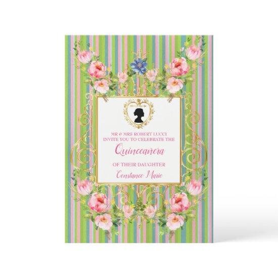 Sophisticated Regency Era Quinceanera