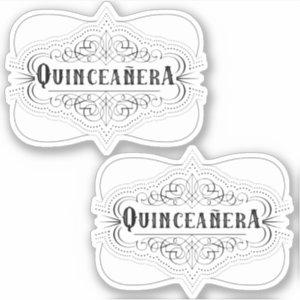 Southwestern Quinceanera  Sticker