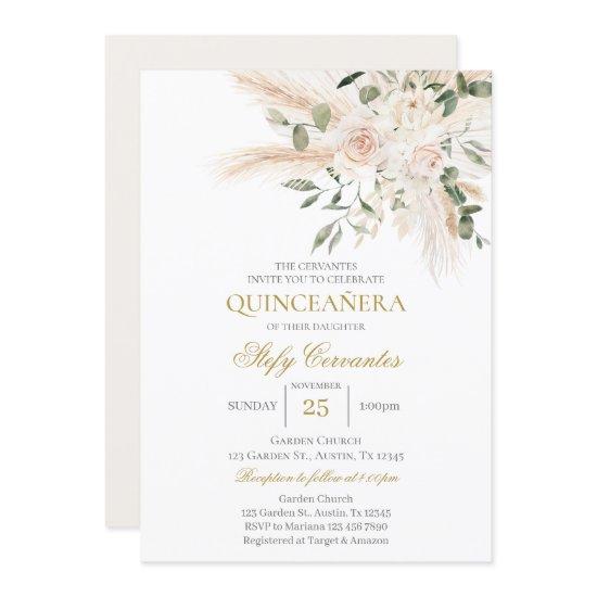 Spanish Boho Quinceanera