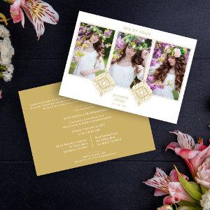 Spanish Cute Luxurious Flourish Gold Ornament
