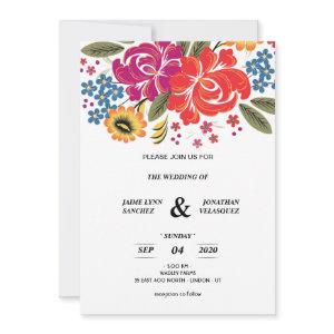 SPANISH FLORALS WEDDING